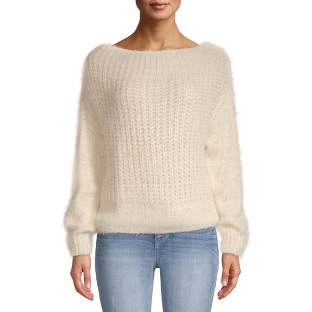NWOT Loose Fuzzy Sweater